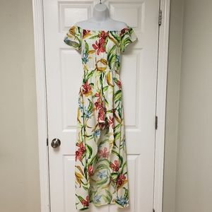 Love J, M/L, floral